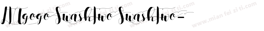 LTAgogo SwashTwo SwashTwo字体转换